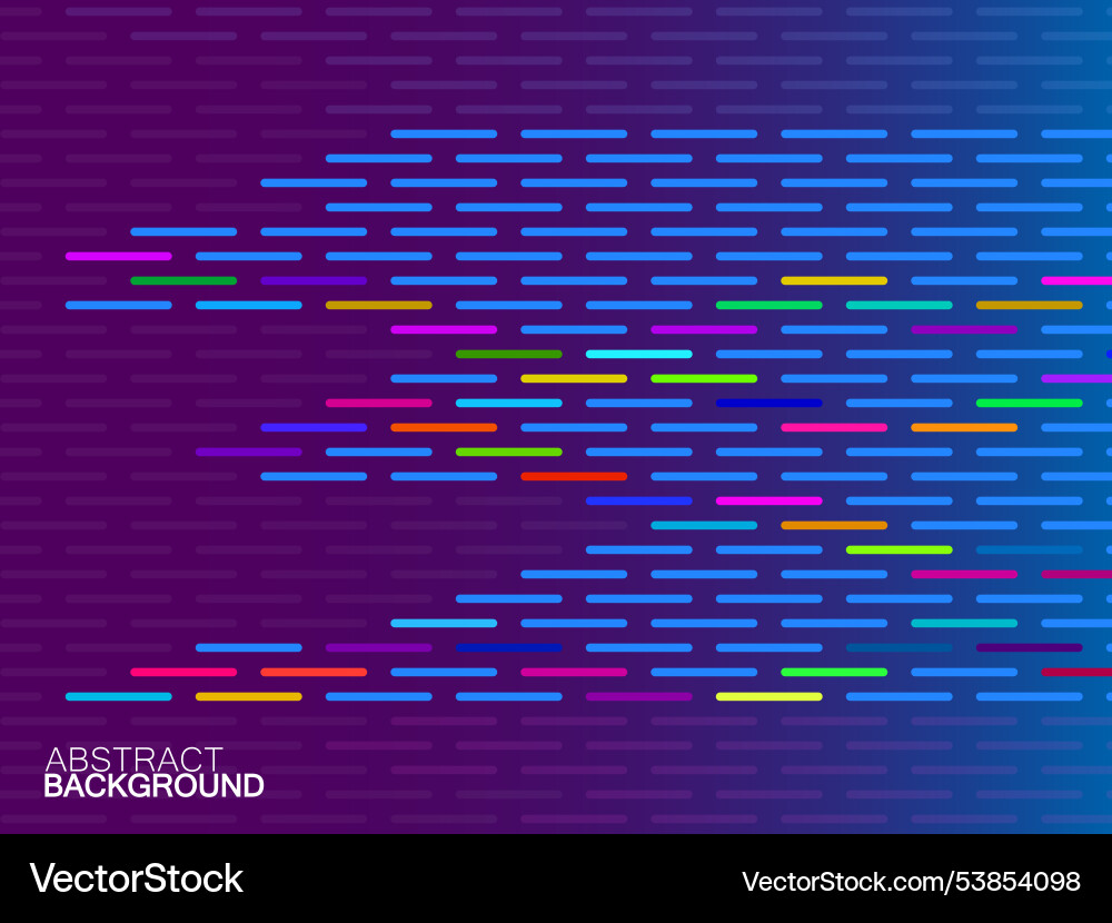 Abstract background of colorful lines Abstract background of colorful lines Vector Image