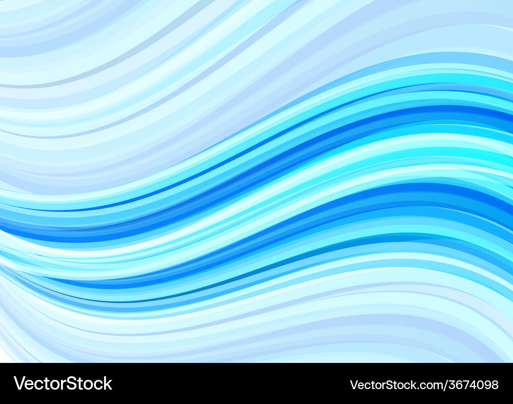 Abstract Water Wave Pattern Royalty Free Vector Image
