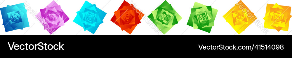 Geometric square design shape with random shaded Geometric square design shape with random shaded vector image
