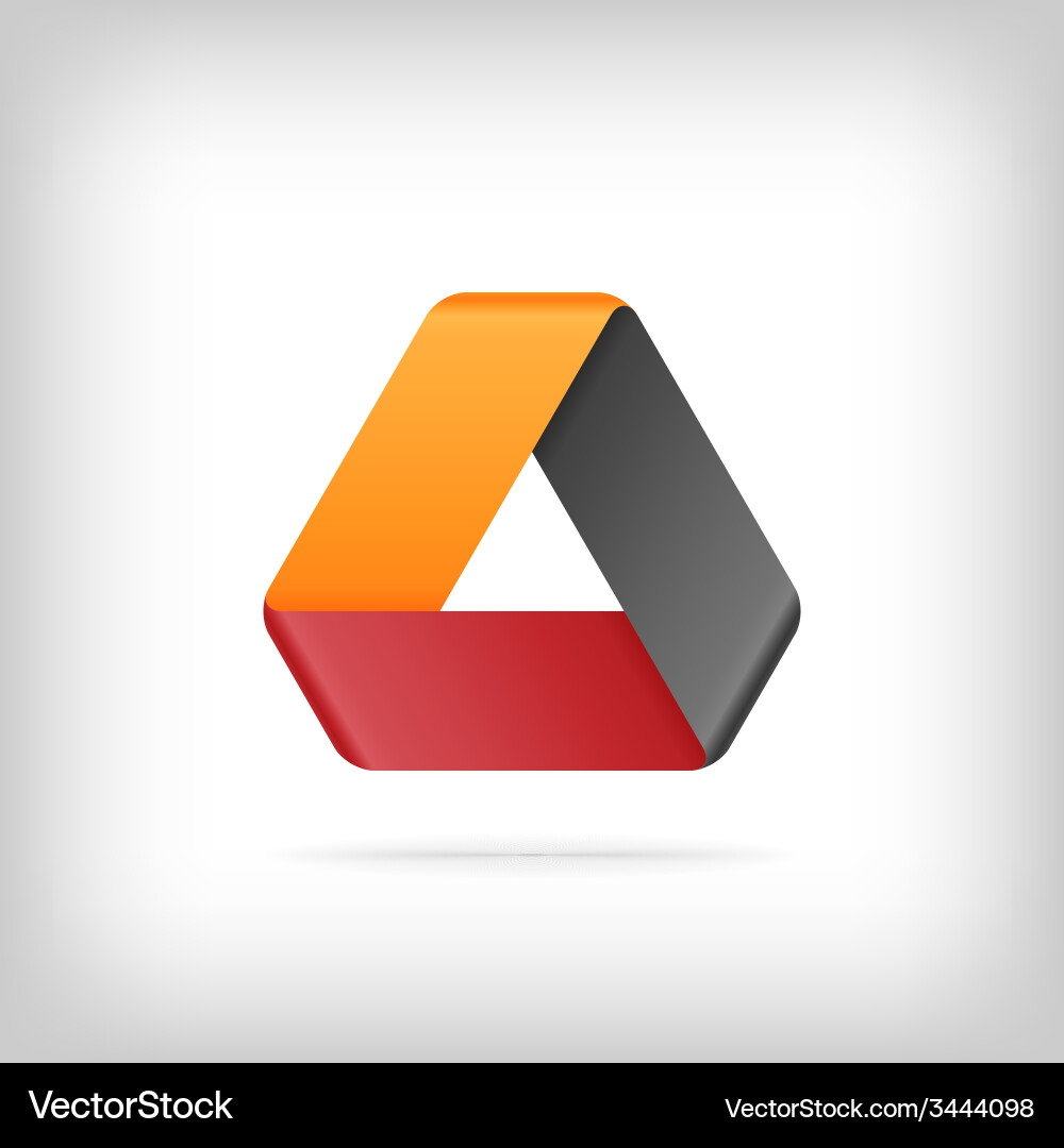 Mobius Strip Icon - Infinite Loop Vector Image