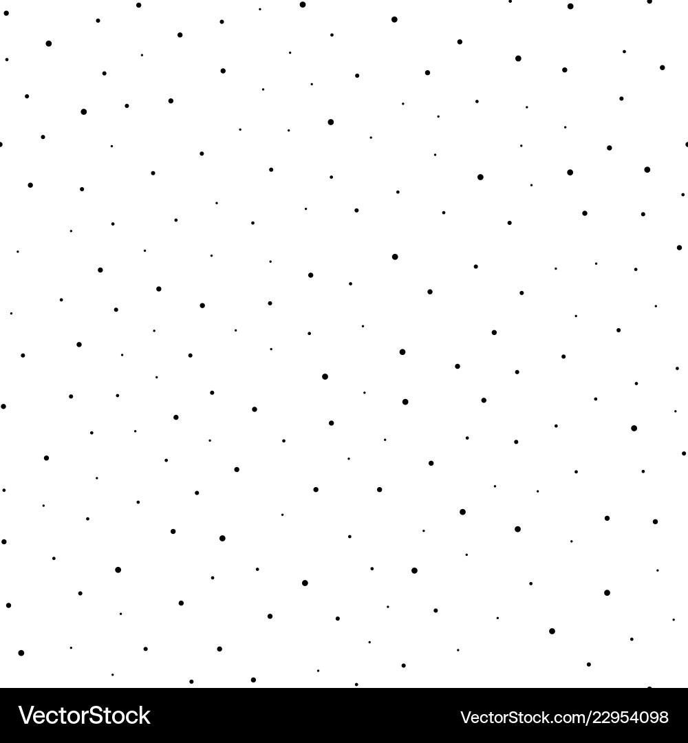 Random dotted seamless pattern simple geometric Vector Image