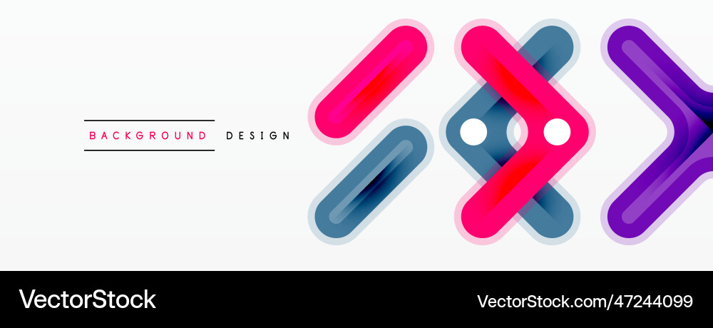 Cross line background minimal geometric template Cross line background minimal geometric template vector image