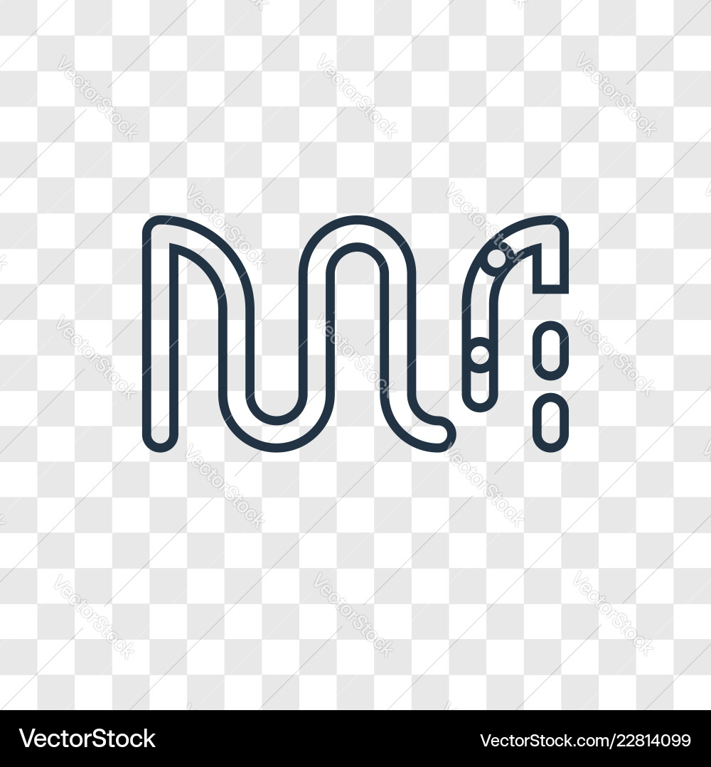 Loading concept linear icon isolated Loading concept linear icon isolated vector image