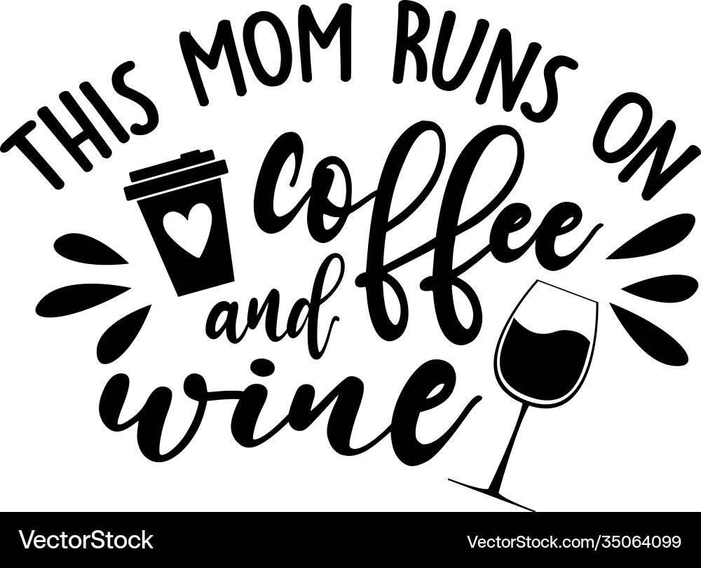 Womens This Soccer Mom Runs On Coffee And Wine Funny T-Shirt Womens This Soccer Mom Runs On Coffee And Wine Funny T-Shirt