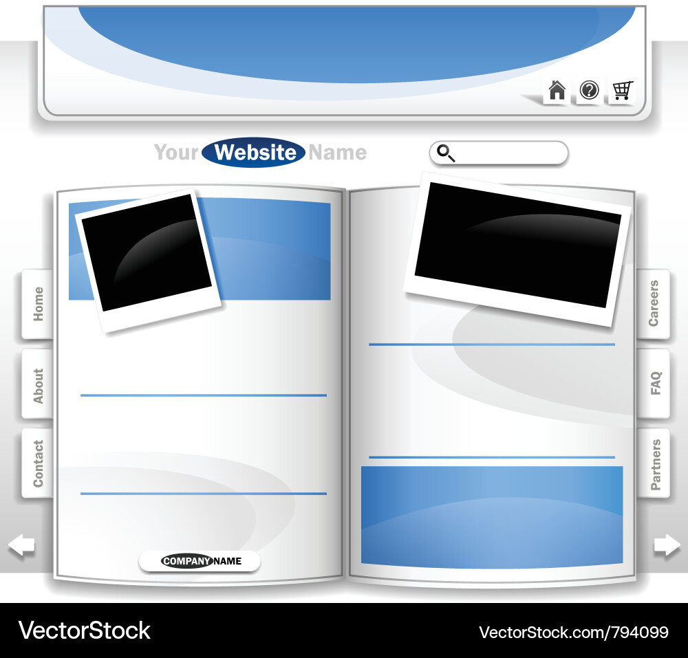Website design Vector Image