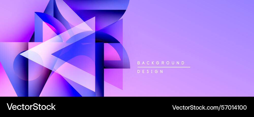 Abstract geometric shapes overlap creating Abstract geometric shapes overlap creating vector image