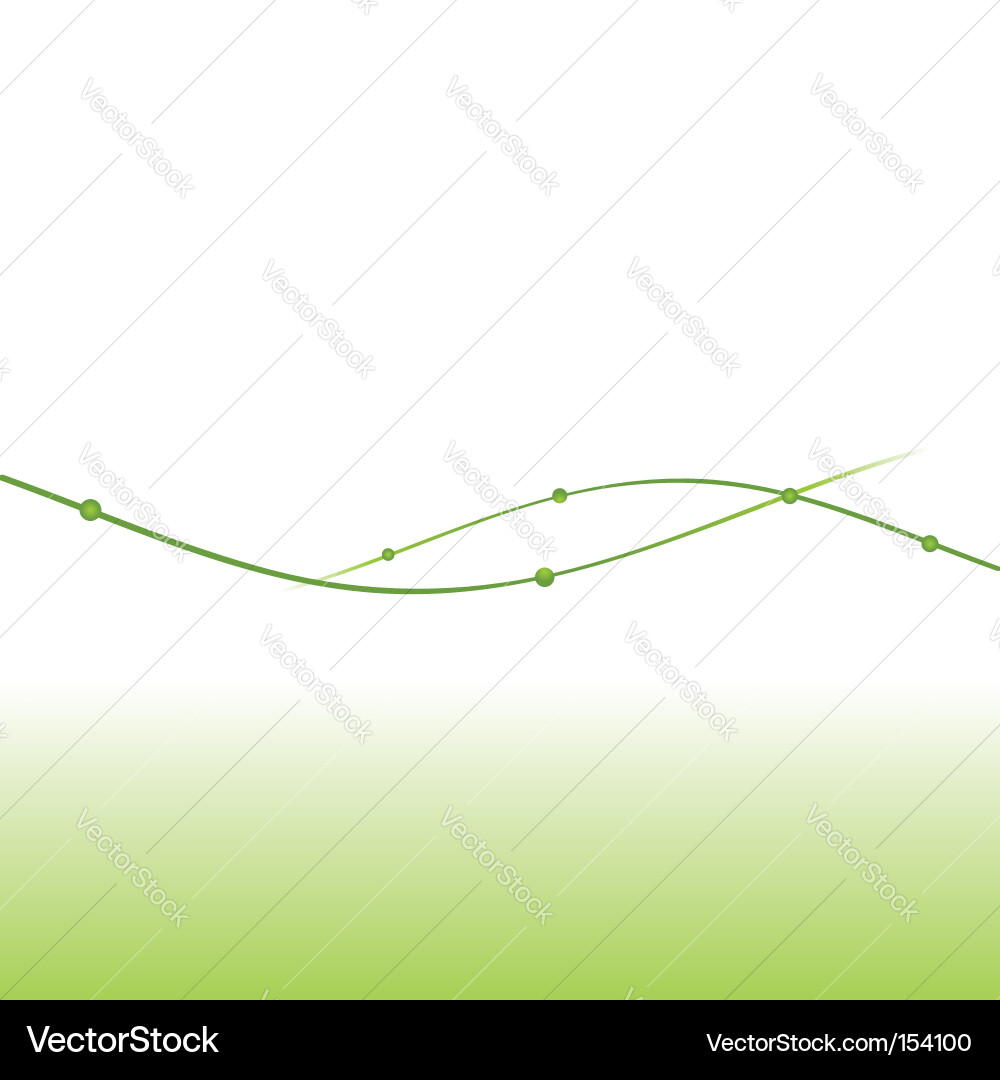 Abstract Wave Background vector image