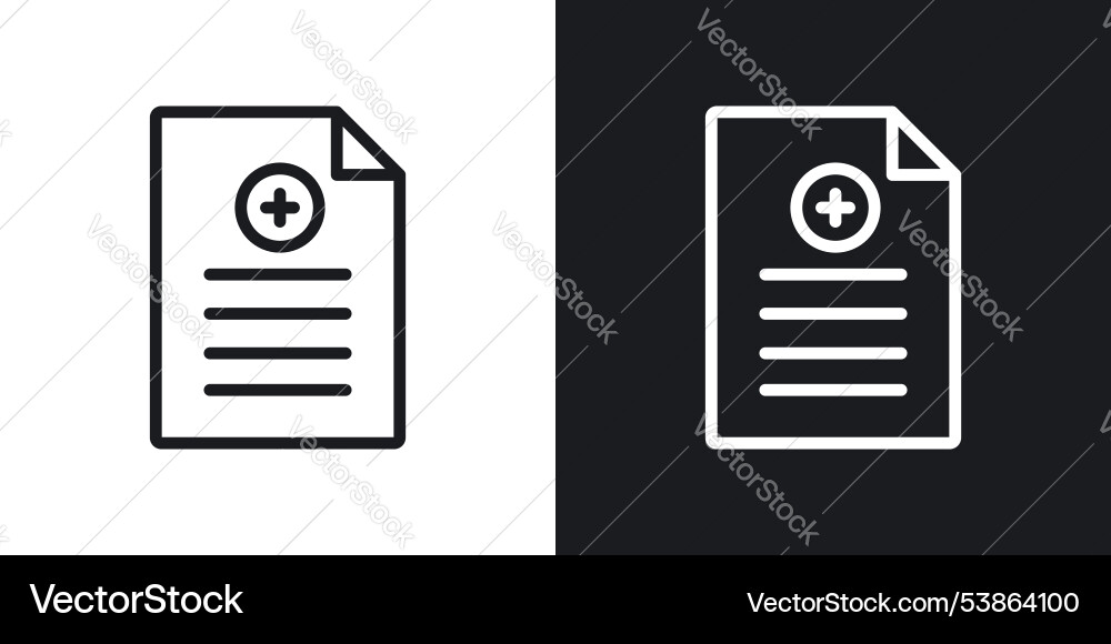 Add document icon set Add document icon set vector image