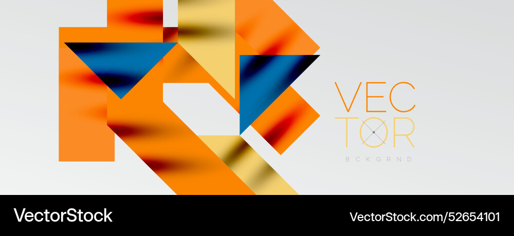 Dynamic lines and triangles Dynamic lines and triangles Vector Image