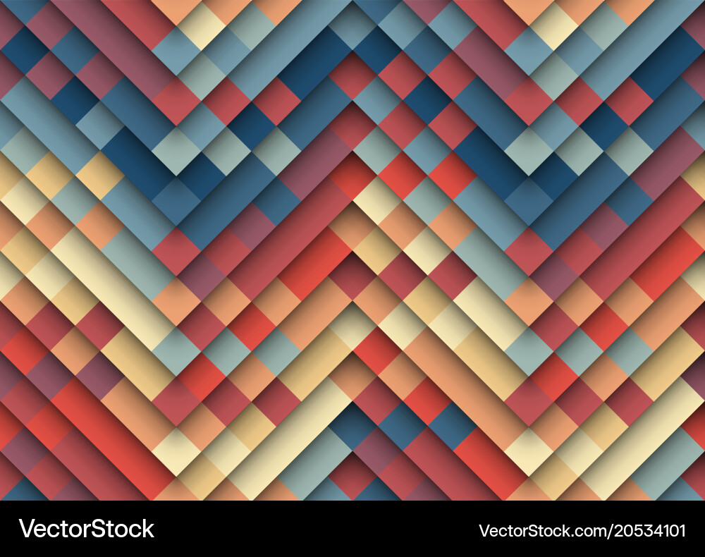 Geometric Diagonal Pattern vector image