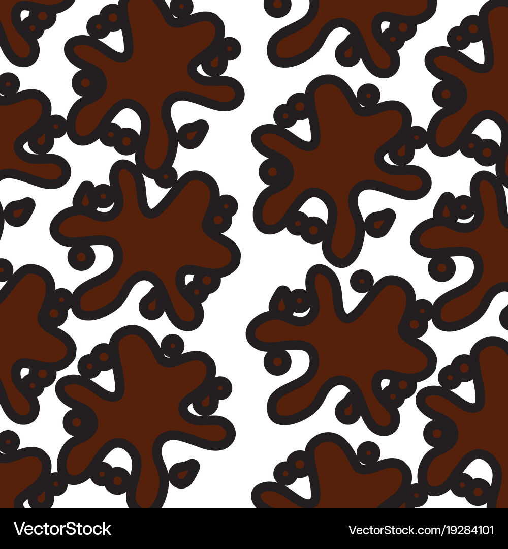 Paint splatter pattern image Vector Image
