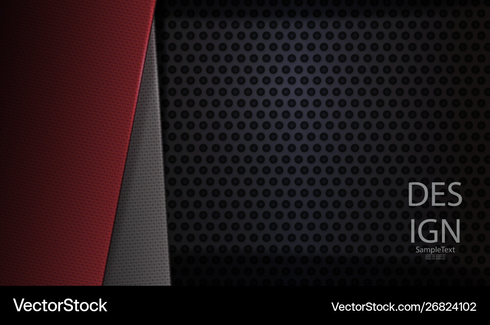 Abstract dark hole design with texture frames vector image