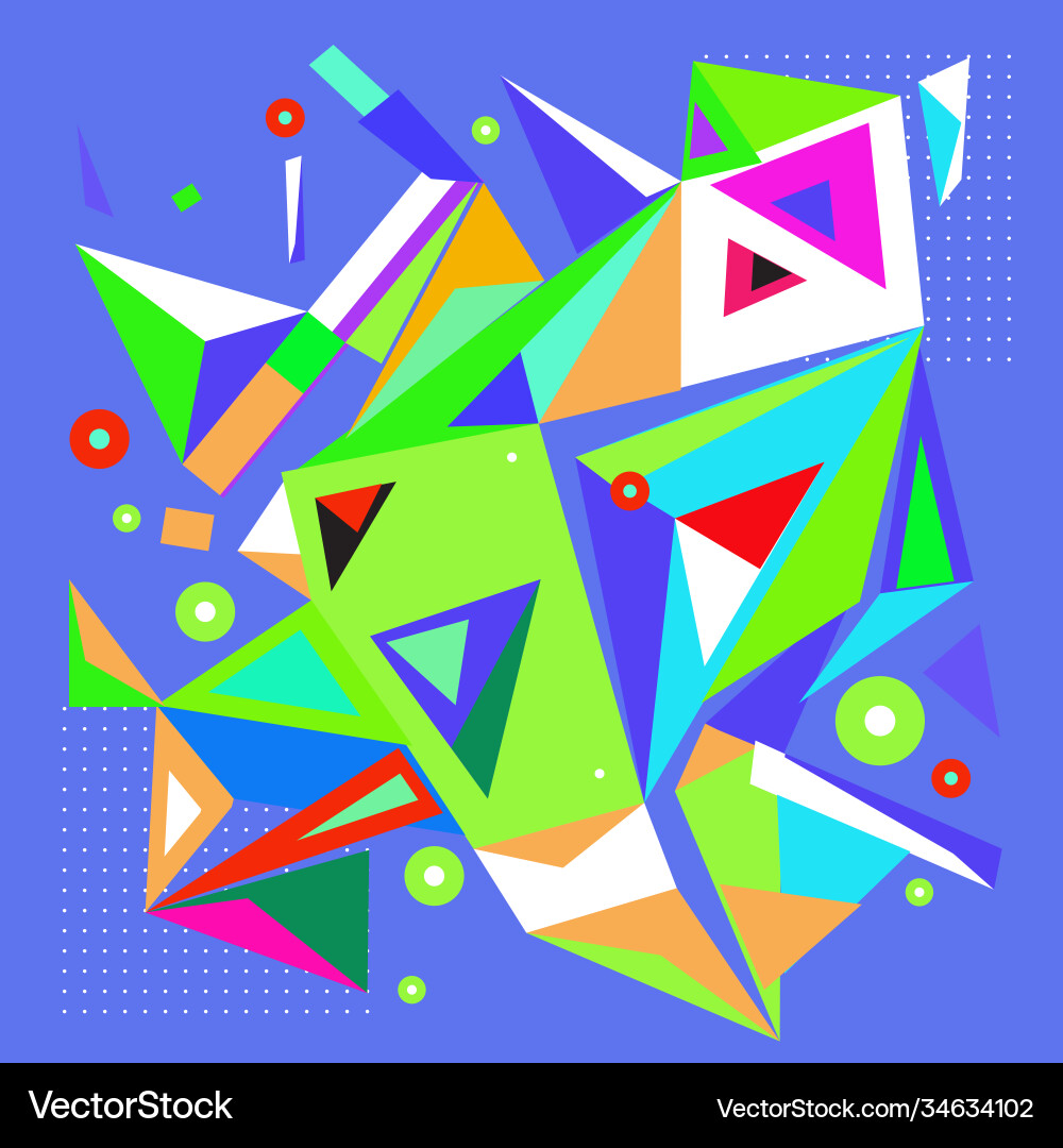 Abstract modern triangles background pattern Abstract modern triangles background pattern vector image