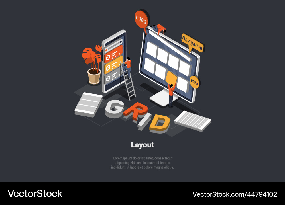 Application for smartphone and pc with analytics Application for smartphone and pc with analytics vector image