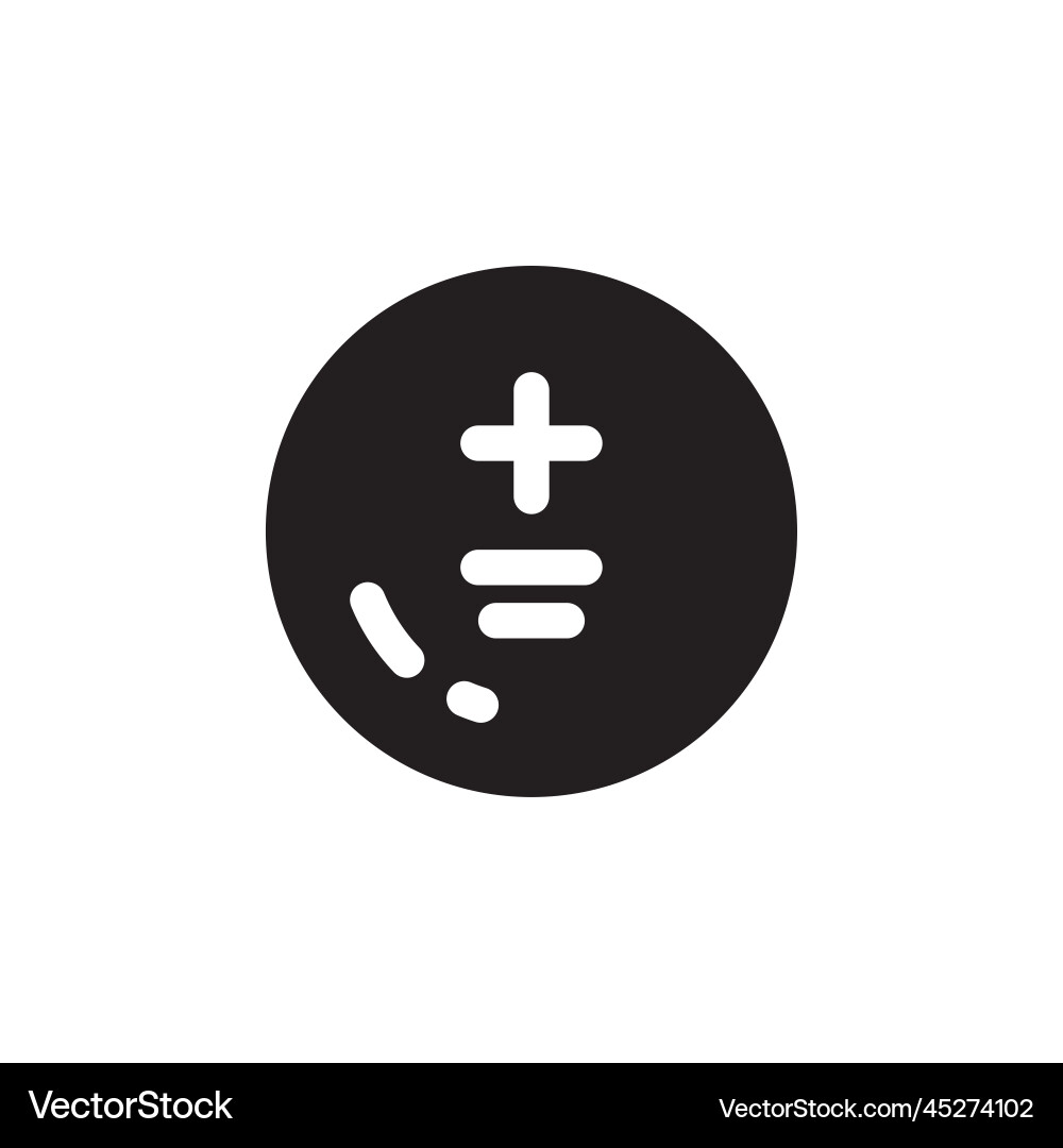 Cmos icon computer component solid style vector image