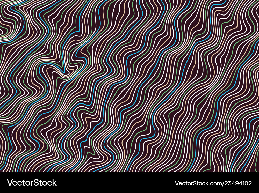 Dynamic Wave Pattern Background vector image