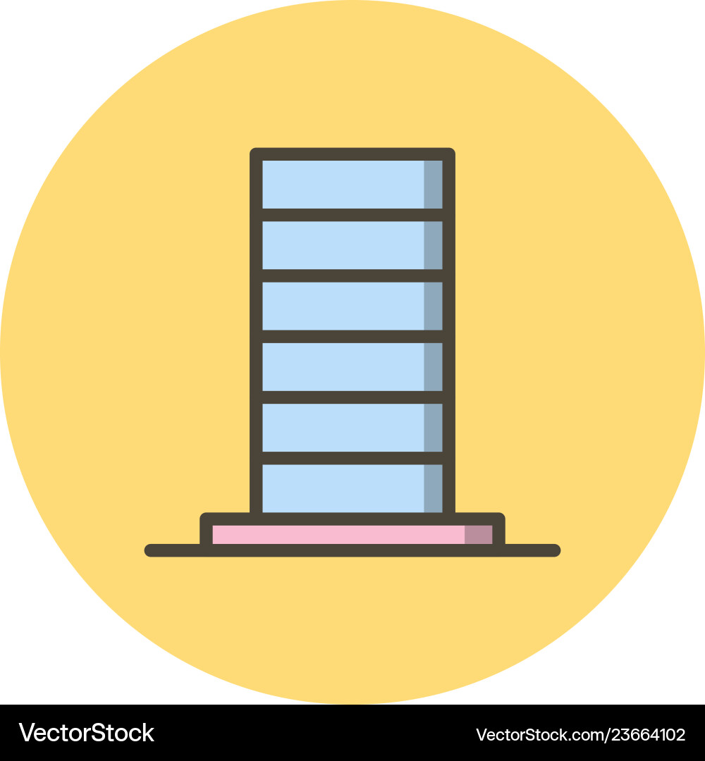 Skycraper icon Vector Image