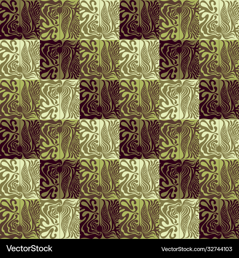Abstract grunge elements seamless pattern Vector Image