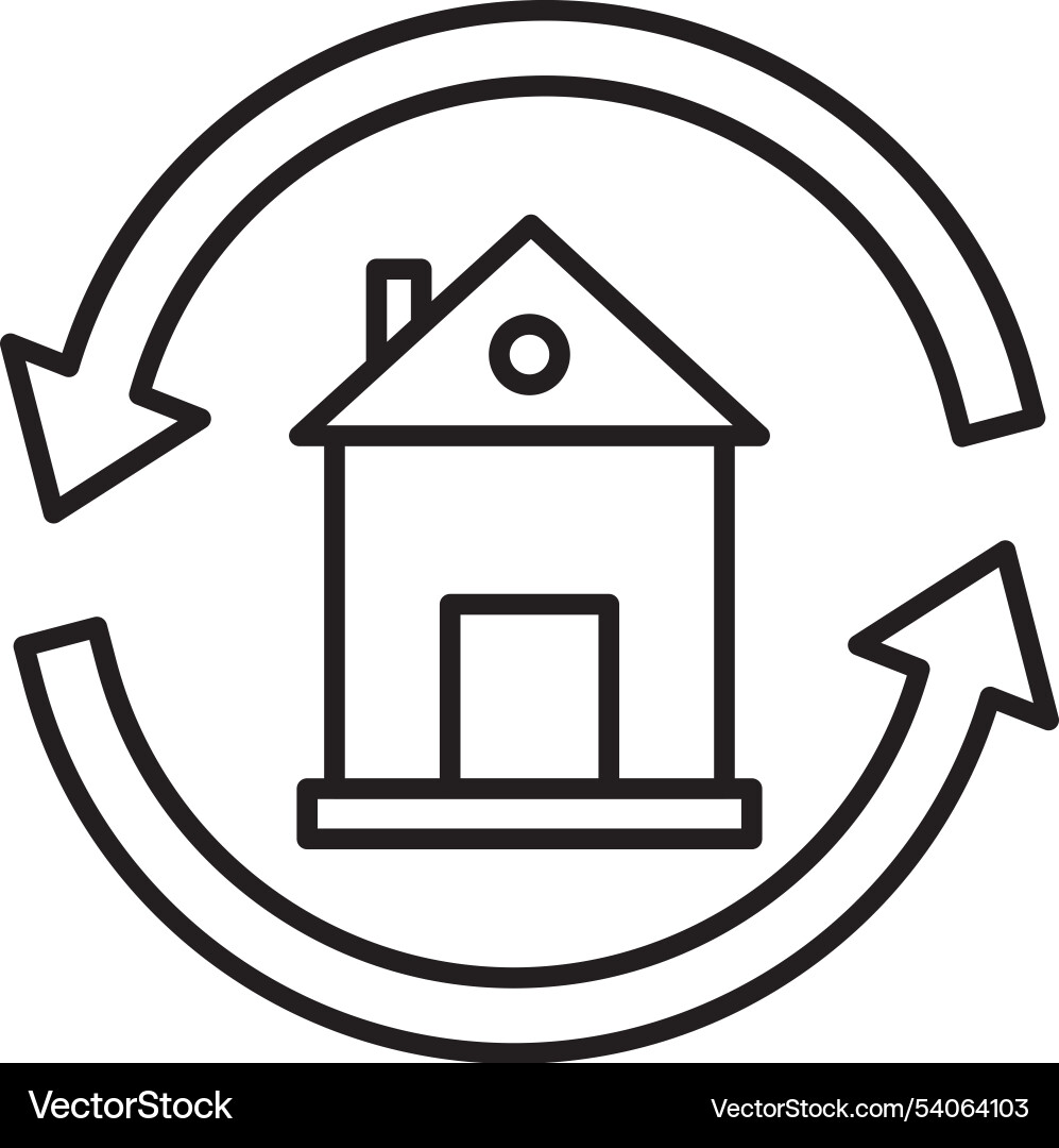 Change line icon design Vector Image