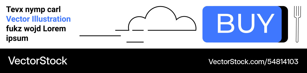 Cloud computing with e-commerce integration Cloud computing with e-commerce integration vector image