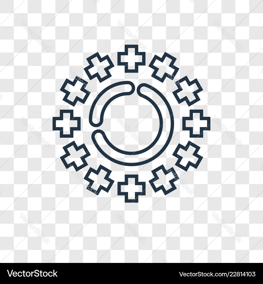 Loading concept linear icon isolated vector image