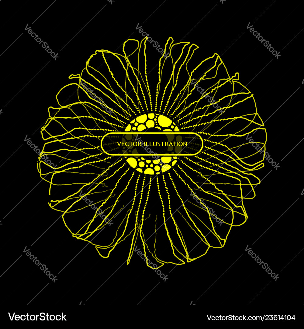Array with dynamic particles 3d technology style Array with dynamic particles 3d technology style Vector Image