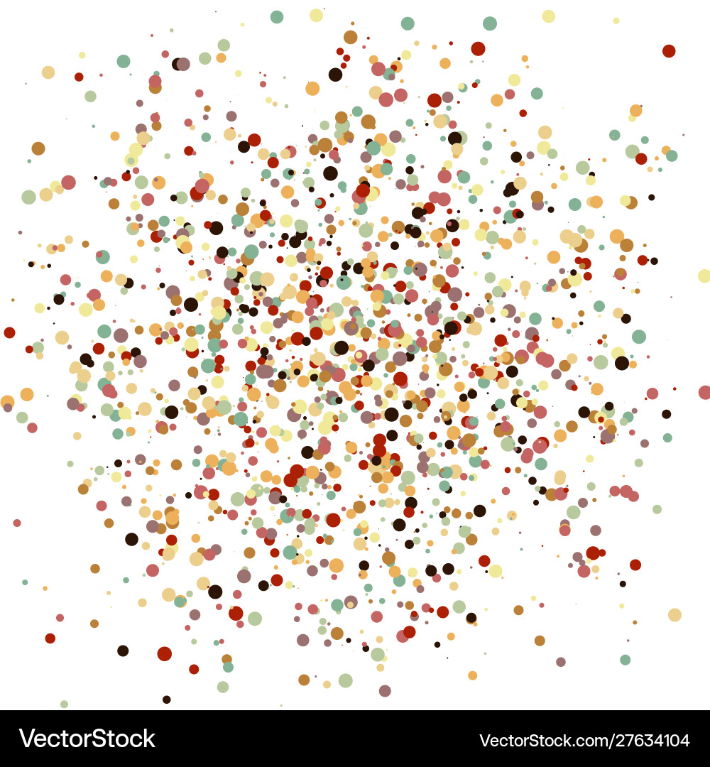 Colorful universe distribution computational vector image