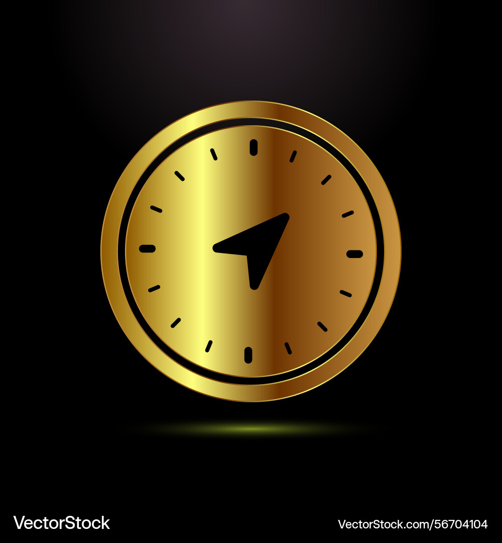 Compass icon design navigation sign symbol Vector Image