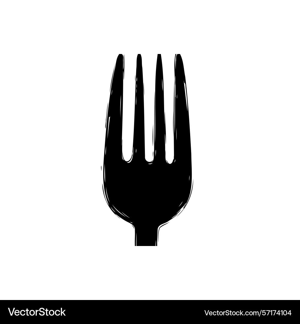 Monochrome representation of a single isolated Vector Image