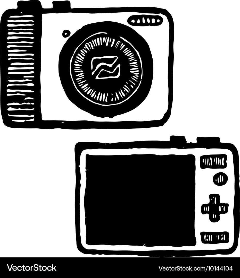 Retro handcrafted design element Vector Image