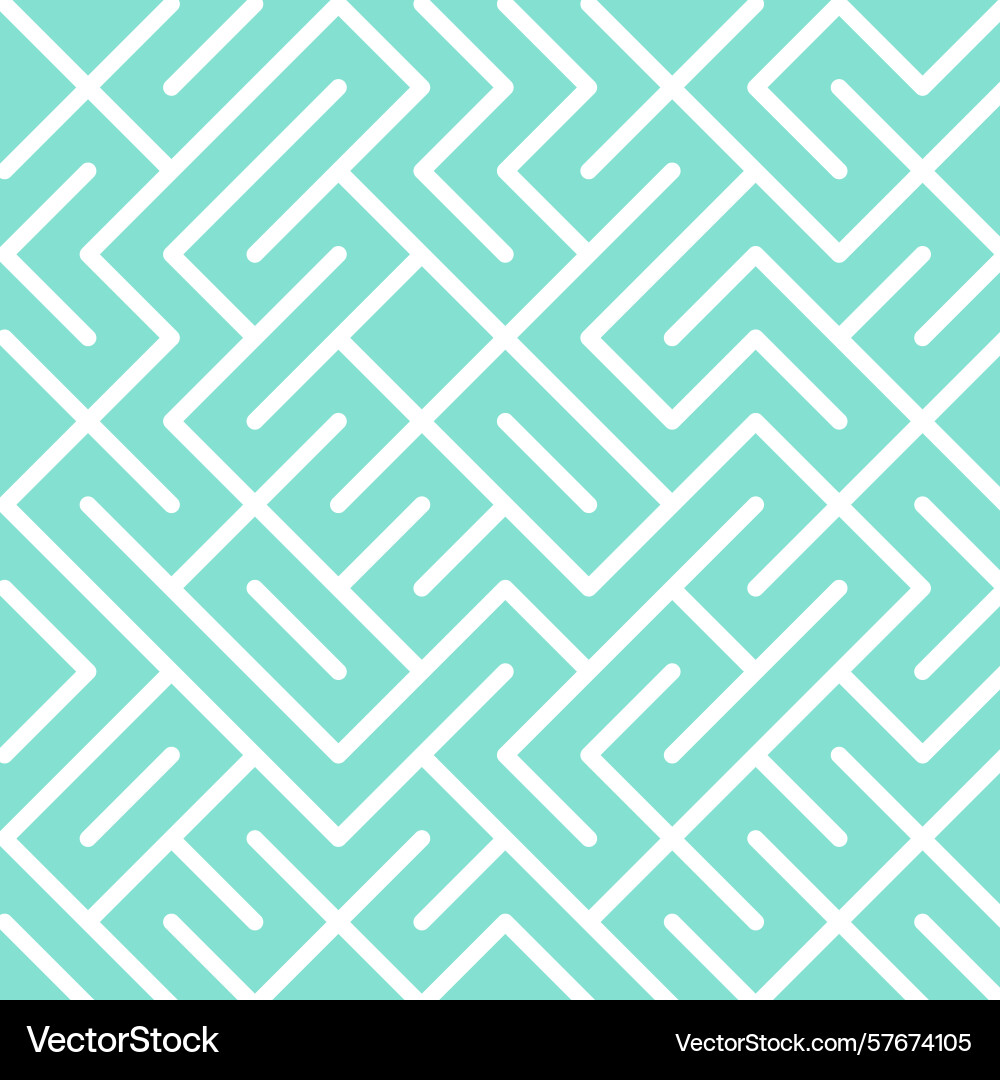 Abstract background with maze design vector image