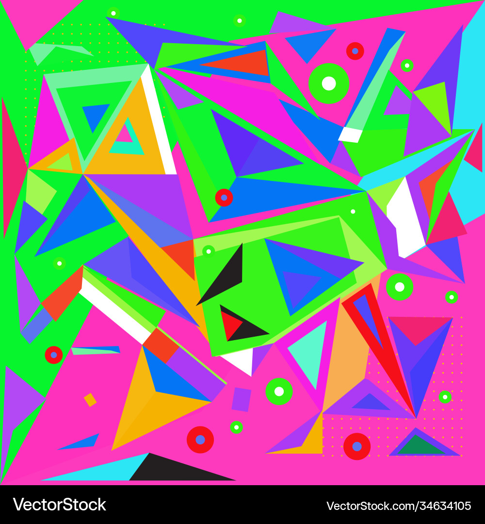 Abstract modern triangles background pattern Abstract modern triangles background pattern vector image