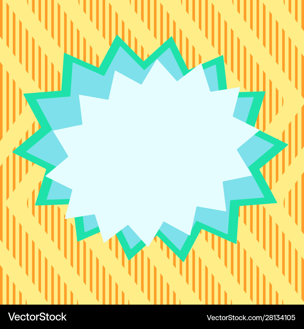 Asymmetrical unequal shaped form format Vector Image