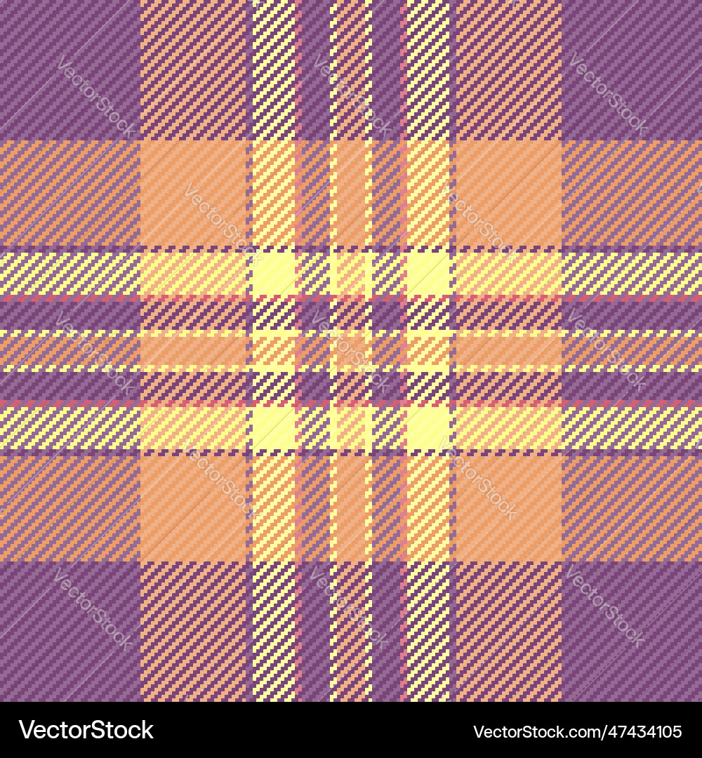 Background plaid pattern of check texture fabric Vector Image