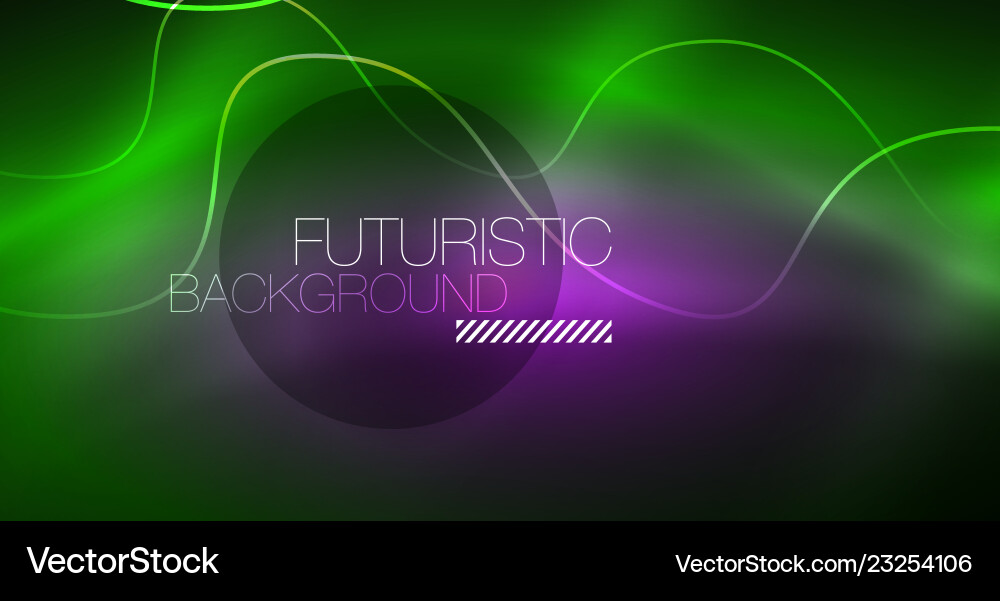 Abstract shiny glowinng color wave design element Abstract shiny glowinng color wave design element Vector Image