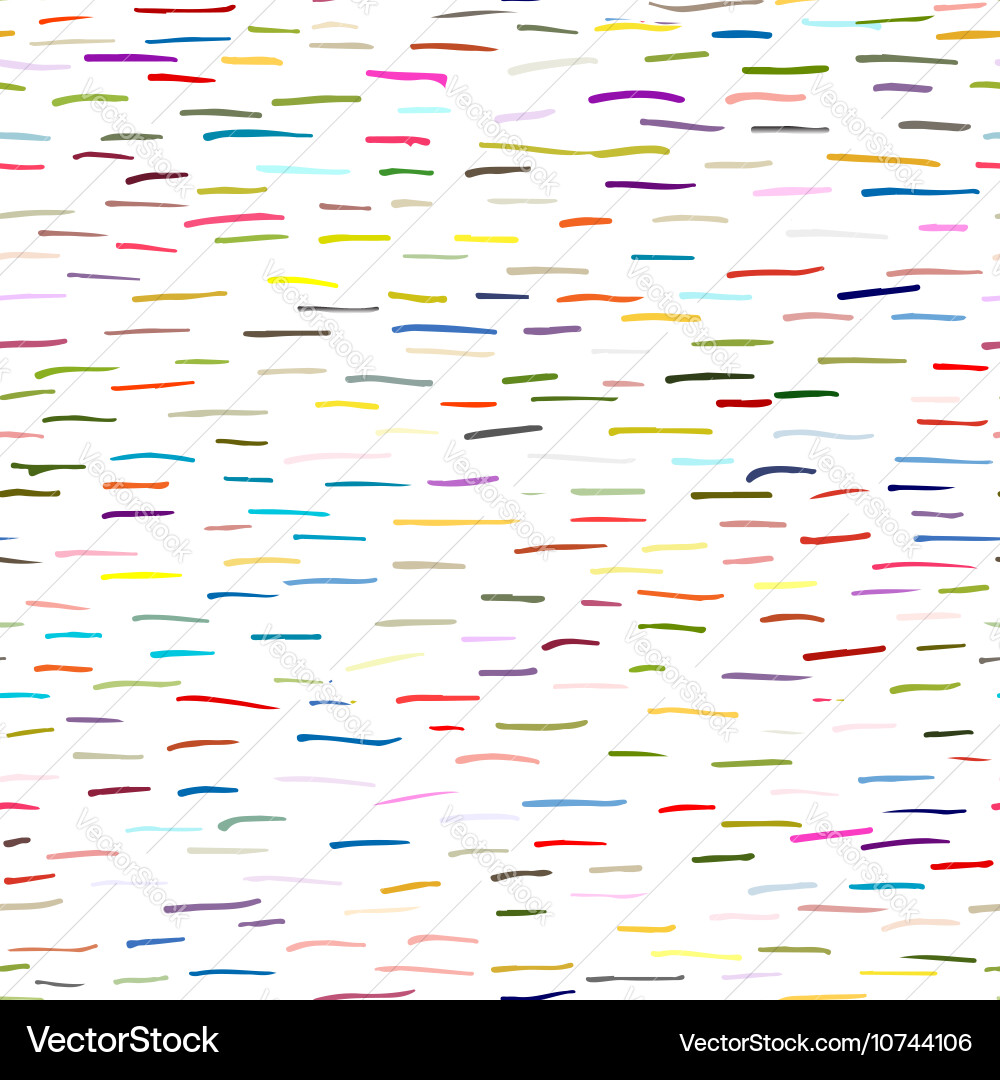 Abstract strokes seamless pattern for your design vector image