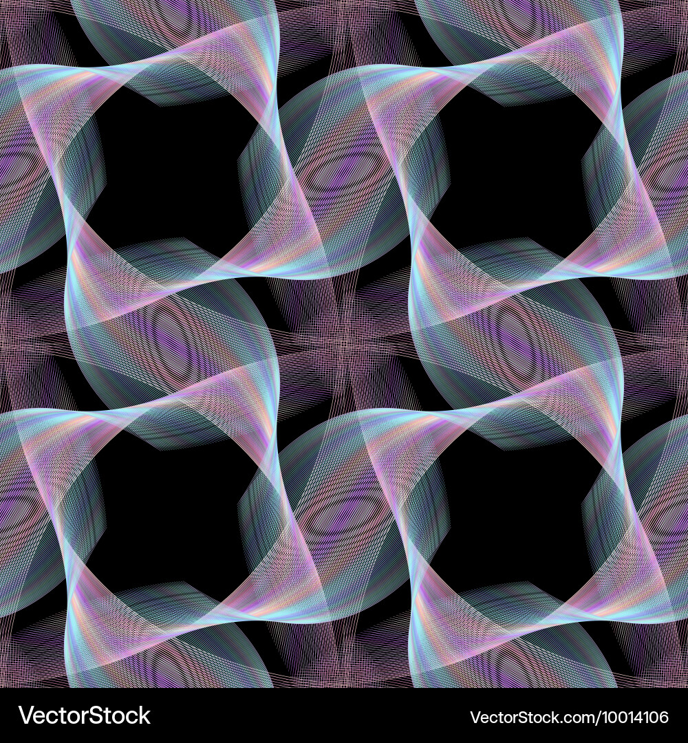 Fractal design pattern background Vector Image