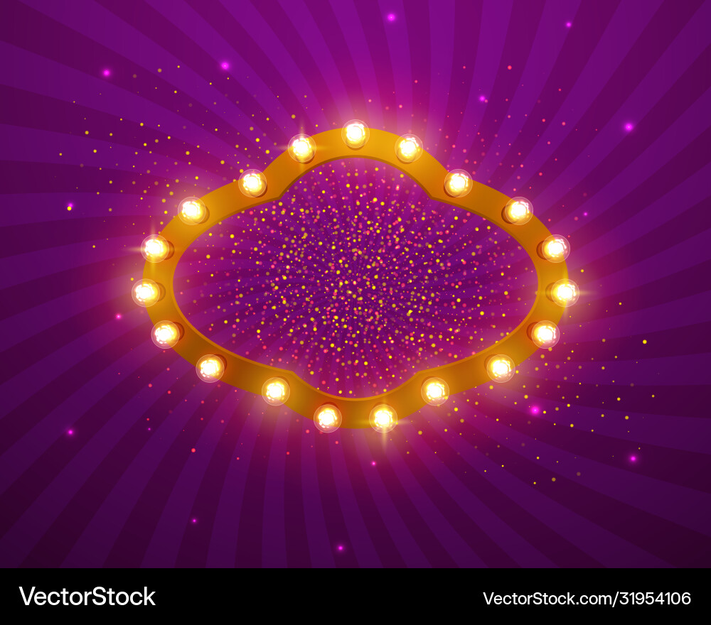 Lichter retro für Werbedesign Lichter retro für Werbedesign vektorbild
