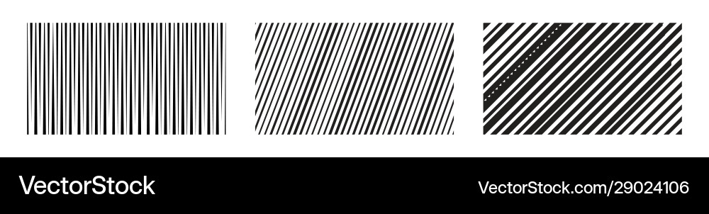 Set vertical and diagonal lines abstract Set vertical and diagonal lines abstract vector image