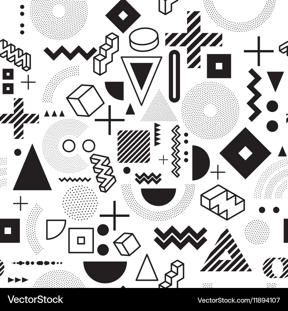 Geometric Abstract Pattern vector image