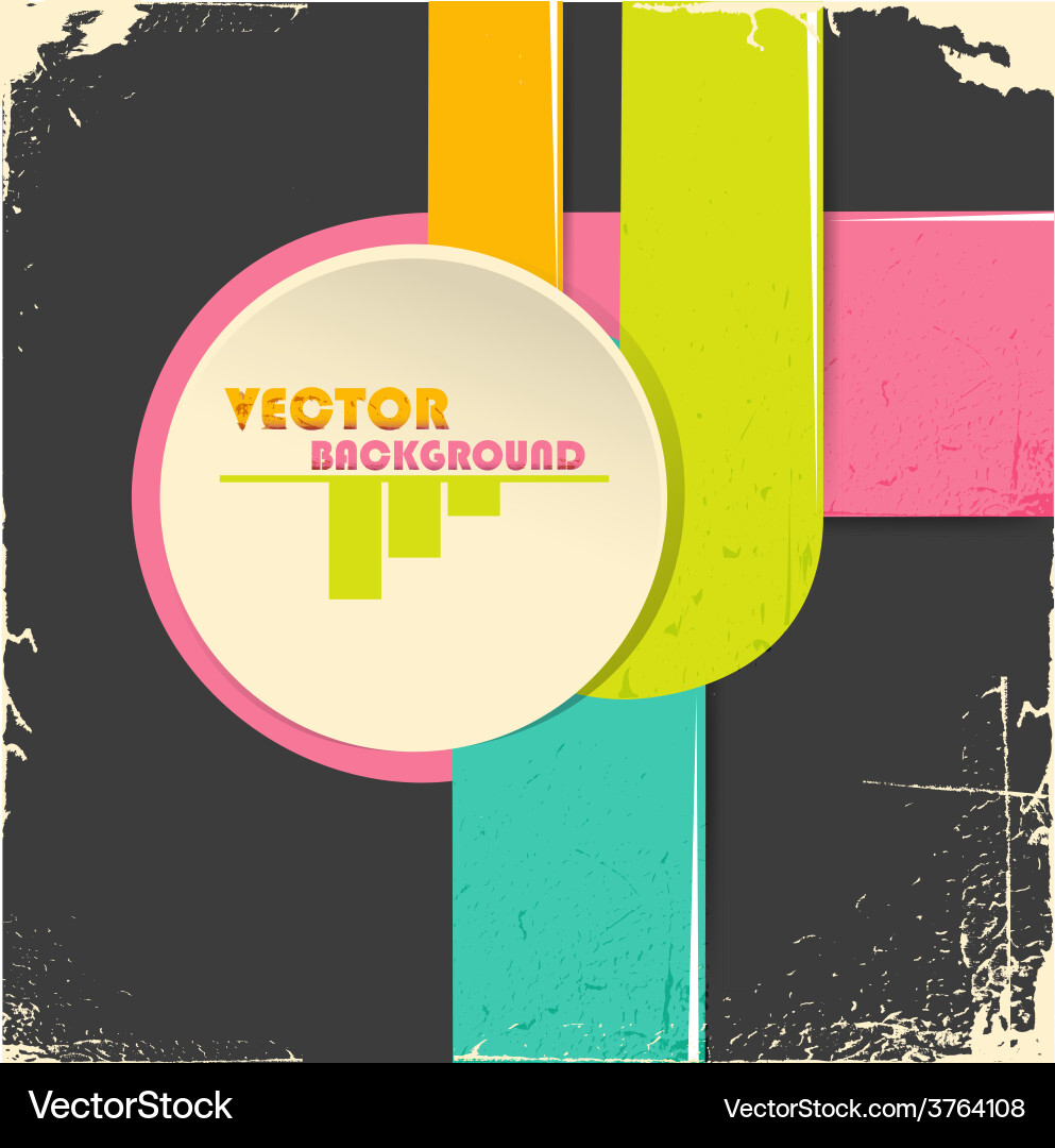 Abstract colorful background vector image