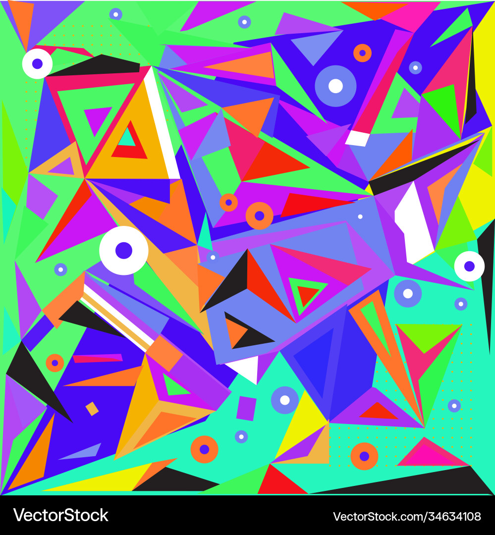 Abstract modern triangles background pattern Abstract modern triangles background pattern vector image