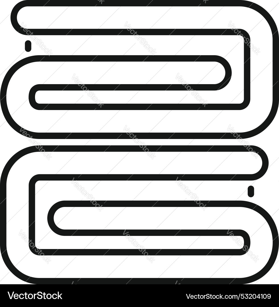 Fabric breathable material icon showing Fabric breathable material icon showing vector image