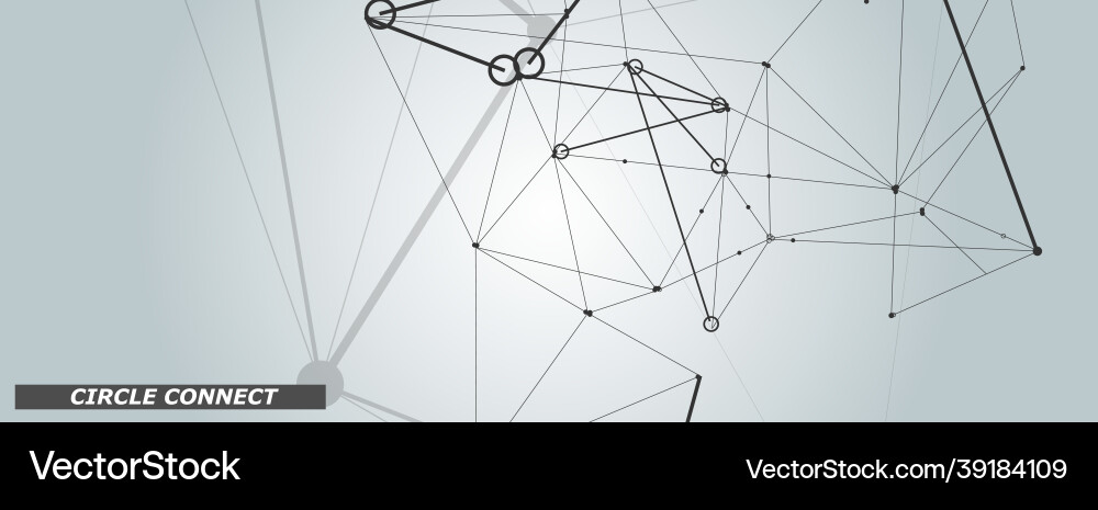 Modern abstract pattern with molecules connect Modern abstract pattern with molecules connect vector image