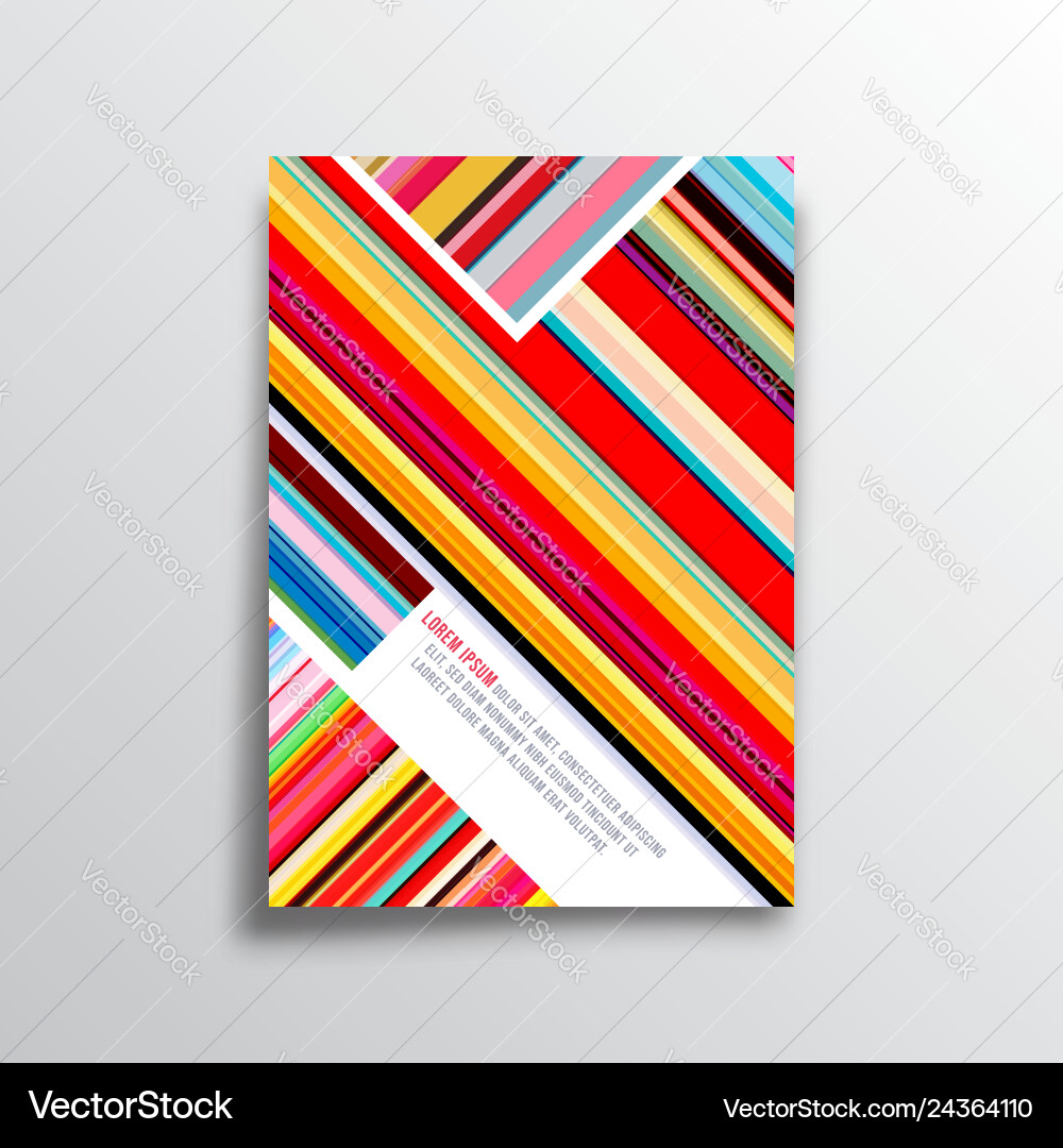 Abstract background with colorful lines Abstract background with colorful lines vector image