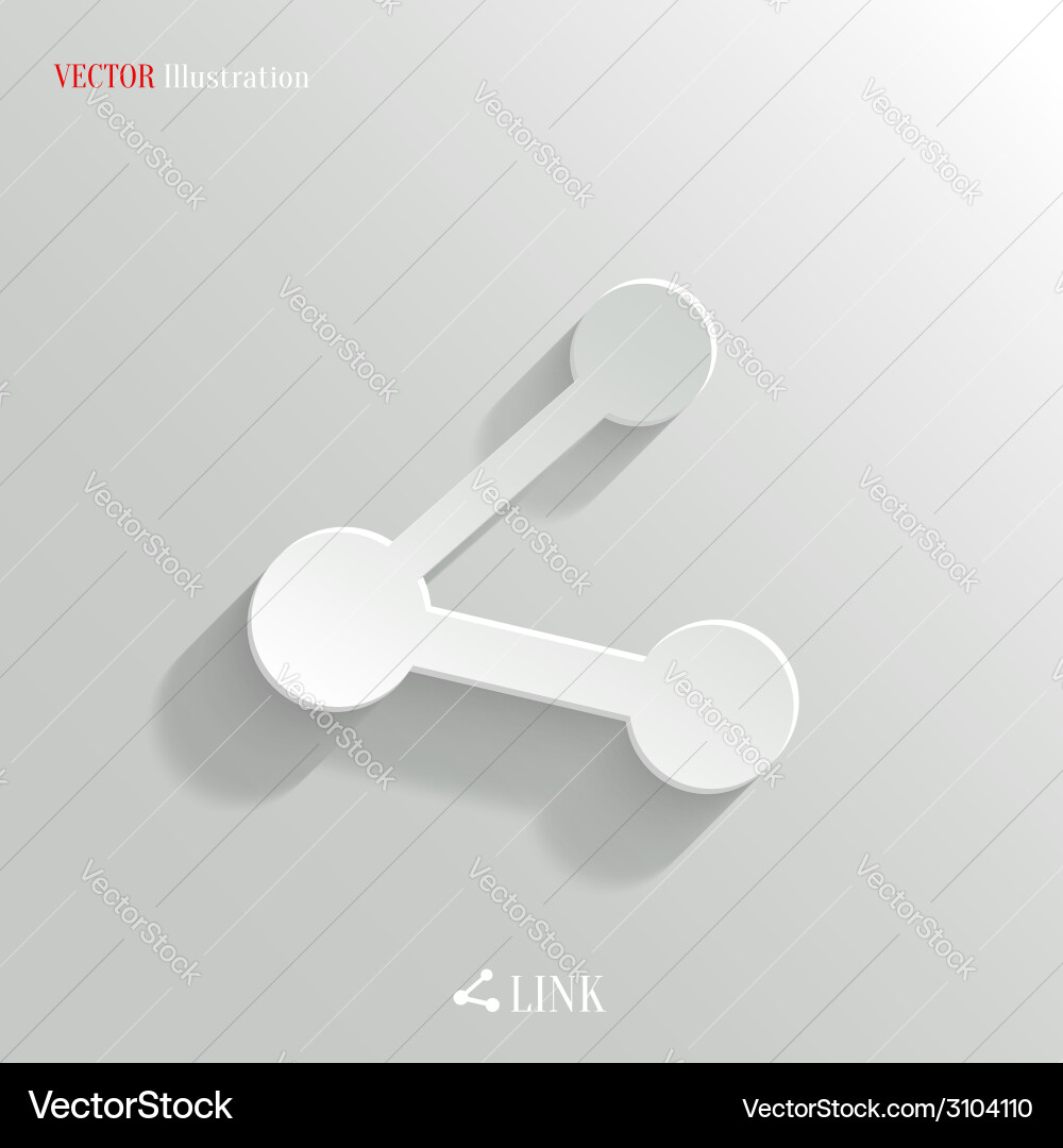 Share Icon - Web Connection Vector Image