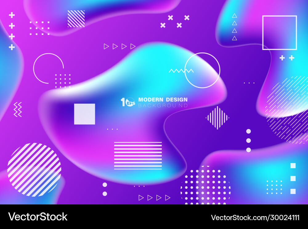 Abstract futuristic science tech gradient color Abstract futuristic science tech gradient color vector image