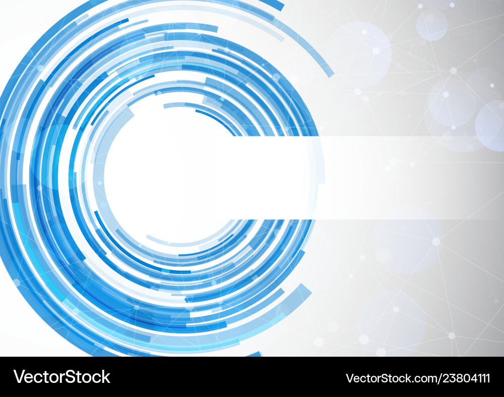 Abstract tech background vector image