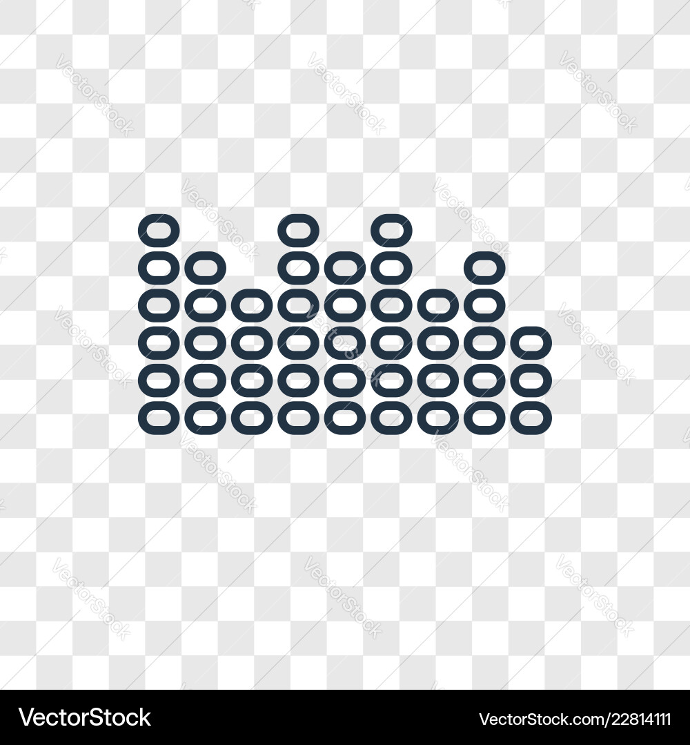 Loading concept linear icon isolated Loading concept linear icon isolated vector image