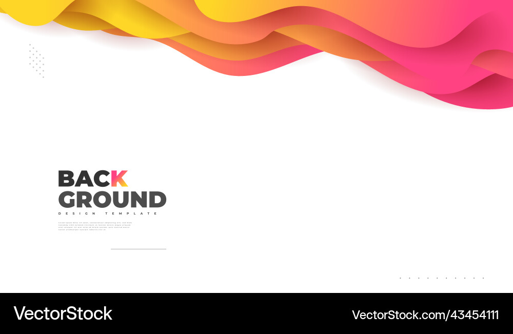 Modern abstract background design template Modern abstract background design template vector image